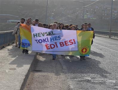 Eğitim-sen’den Hevsel Bahçeleri’ne Yürüyüşlü Destek