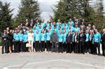 CUMHURBAŞKANLIĞI BİSİKLET TURU - Cumhurbaşkanı Gül, 50. Cumhurbaşkanlığı Bisiklet Turu Tanıtımında Pedal Çevirdi