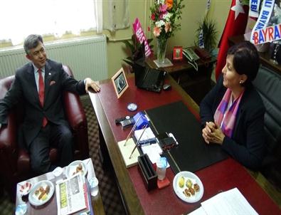 Köktürk’ten Başkan Zerrin Güneş’e Ziyaret