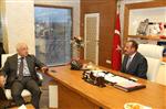 MOGAN GÖLÜ - Tbmm Başkanı Çiçek, Gölbaşı Belediye Başkanı Duruay’ı Ziyaret Etti