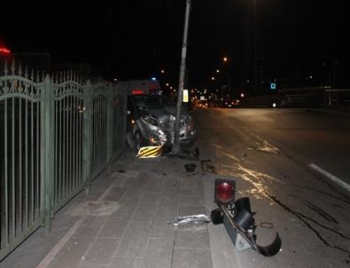 Başkent’te Yaralamalı Trafik Kazası