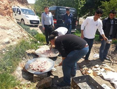 Ak Parti Araban Gençlik Kolları Piknikte Buluşup Stres Attı