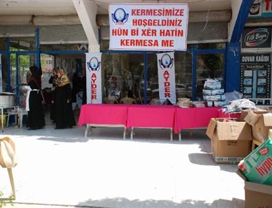 Ayder Diyarbakır'da Yoksul Öğrenciler Yararına Kermes Düzenledi