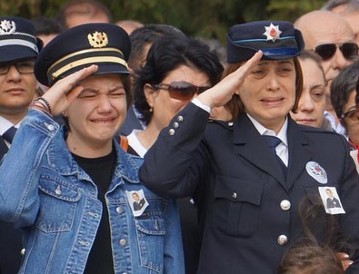 Edirne'de şehit olan Ertan Nezihi Turan'a veda