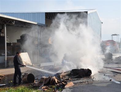 Mobilya Fabrikasında Yangın