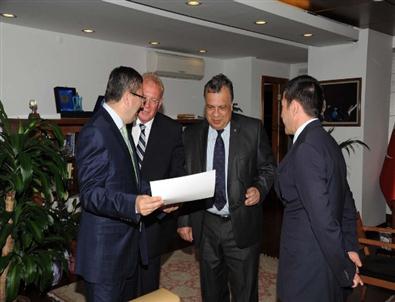 Rusya Büyükelçisi’nden Başkan Tiryaki’ye Ziyaret