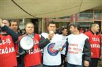 Yatağan'da Enerji ve Maden İşçilerinden Ankara'ya Destek Eylemi