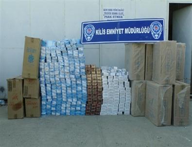 10 Bin 400 Paket Kaçak Sigara Ele Geçirildi