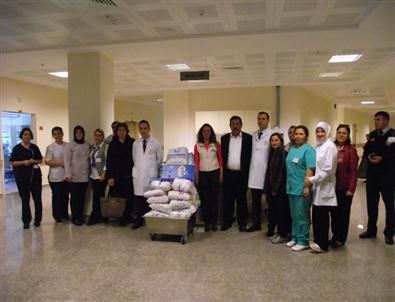 Bafra Devlet Hastanesi’ne Şefkat Bohçası