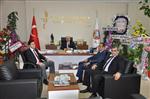 ÖMER FARUK İLHAN - Belediye Başkanı Samur’a Hayırlı Olsun Ziyaretleri