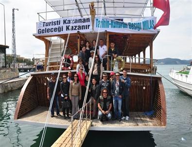 Milas’ta Turizm Haftası Tekne ve Antik Kent Gezisiyle Kutlandı