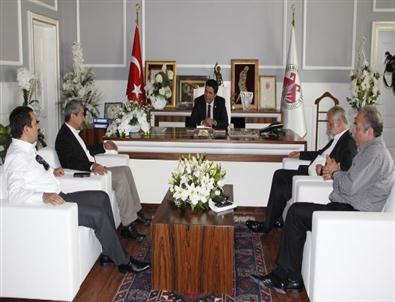 Başkan Genç'e Ziyaretler Devam Ediyor