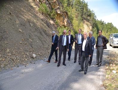 Özel İdareden Yol Çalışması