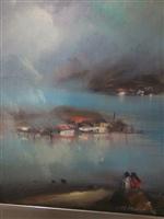 YAĞLıBOYA - Seyfe Gölü Resimleri Kuşadalı Sanat Severleri Hayran Bıraktı