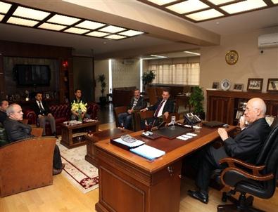 Başkan Yaşar, Sendika Temsilcilerini Ağırladı