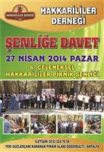 BDP - Hakkari'liler Derneği'nden Piknik Şöleni