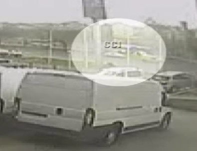 Başkent’teki feci kaza güvenlik kamerasında