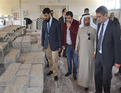 Suudi İş Adamı Heyeti Elazığ Osb’de Mermer İşletmelerini Gezdi