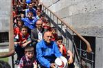 YIĞIT GÖKOĞLAN - Kayseri Erciyesspor Teknik Direktörü Karaman ve Futbolcular Öğrencilerle Bir Araya Geldi
