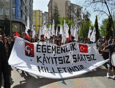 Eskişehir'de 'Milli Egemenlik Yürüyüşü'