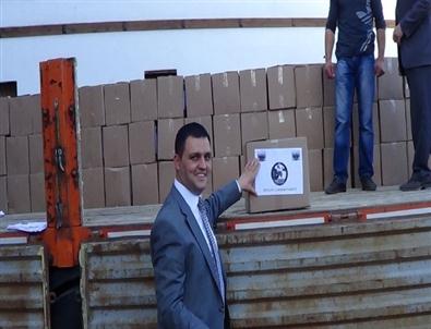 Suriyelilere İnsani Yardım Tır'ı Azdavay'dan Yola Çıktı