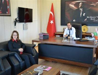 Sgk Tekirdağ İl Müdürü Alan’dan, Tekirdağ İl Gıda, Tarım ve Hayvancılık Müdürü Soyak’a Ziayret