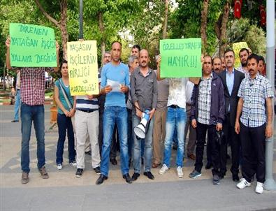 Adıyaman İşçi Birliği Özelleştirmeye Tepki Gösterdi