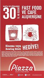 FAST FOOD - Kahramanmaraş Piazza'dan Eğlendiren Kampanya