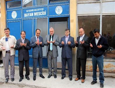 Beyşehir’de Kadınlara Özel Mescid Açıldı