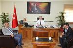 YUSUF UZUN - Rektör Battal’dan Başkan Özgökçe’ye Ziyaret