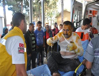 Boya Deposunda Yangın Açıklaması