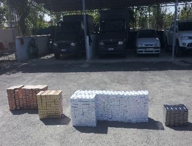 (özel Haber) Jandarmadan Kaçak Sigara Operasyonu