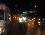 Başkent'te otomobil kamyonete çarptı: 4 yaralı