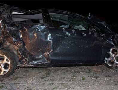 Çankırı’da trafik kazası: 1 ölü, 3 yaralı
