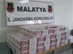 Malatya’da Kaçak Sigara Ele Geçirildi