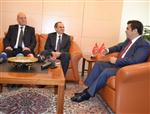ORHAN DÜZGÜN - Merkez Bankası Başkanı Başçı'dan Vali Düzgün'e Ziyaret