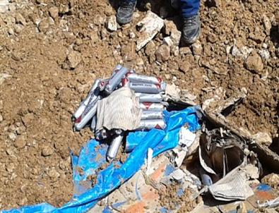 Toprağa Gömülen Bin 316 Kilogram Dinamit, Facia Olmadan Çıkarıldı