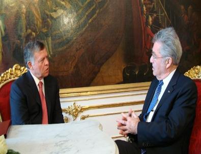 Ürdün Kralı Abdullah, Avusturya Cumhurbaşkanı Fischer İle Görüştü