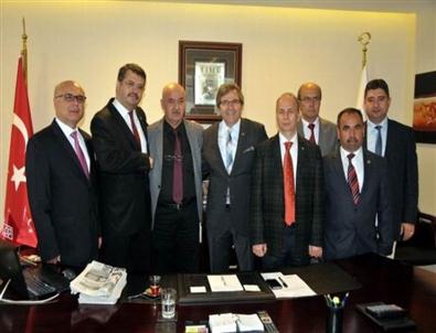 Yeni Başkan Mirza'ya Tebrik Ziyaretleri Sürüyor