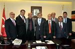 SEDAT PEKEL - Yeni Başkan Mirza'ya Tebrik Ziyaretleri Sürüyor