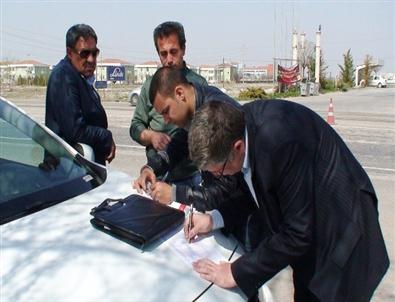 Aksaray'da Egzoz Denetimi