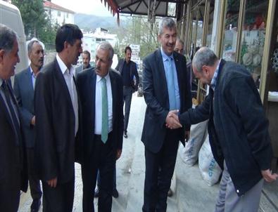 Milletvekili Şahin, Arapgir Kaymakamı Ercan Turan'ı Ziyaret Etti