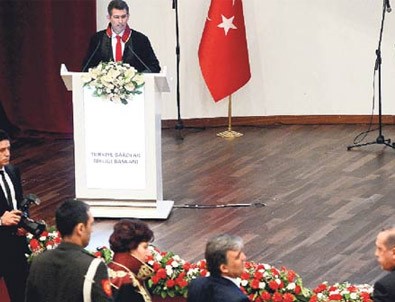 Danıştay töreninde ‘Van’ minute