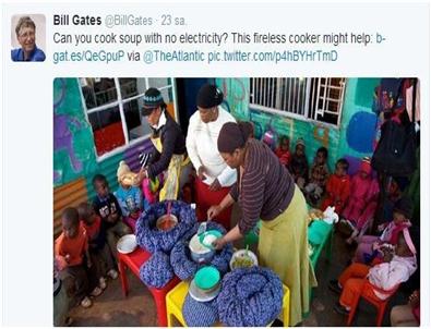 İzmirli Pişirme Çantasına Bill Gates’ten Övgü Tweeti