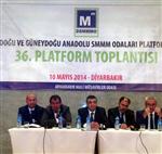SERBEST MUHASEBECİLER - Doğu ve Güneydoğu Anadolu Smmm Odaları 36. Platform Toplantısı