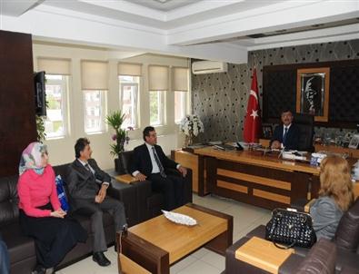 Sgk’dan Belediye Başkanı Faruk Akdoğan’a Ziyaret