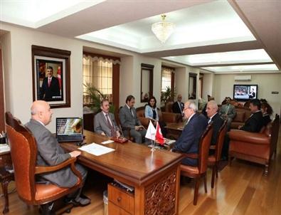 Sgk İl Müdürlüğü’nden Rektör Gönüllü’ye Ziyaret