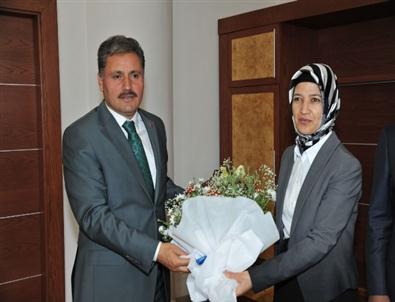 Sgk İl Müdürü Ayten Kara’dan Başkan Ahket Çakır’a Ziyaret