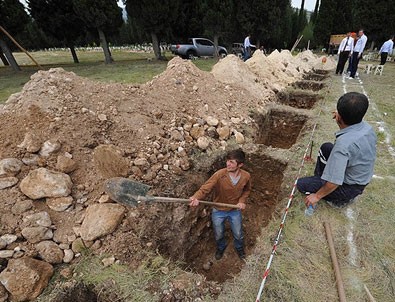 Hayatını kaybeden madencilere acı veda