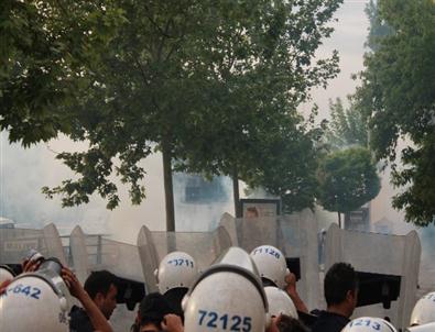 Kızılay'da Soma Protestosuna Polis Müdahalesi